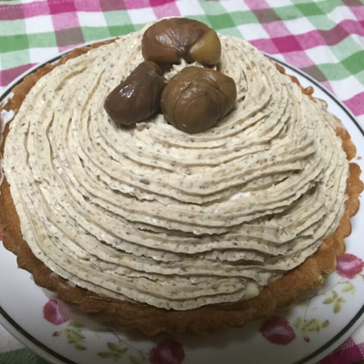 甘栗でモンブラン レシピ 作り方 By せってぃ6814 楽天レシピ